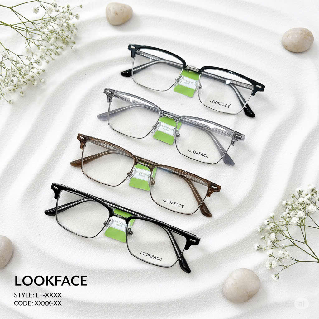 LOOKFACE - Gọng Mi Cốt Full VAT 7